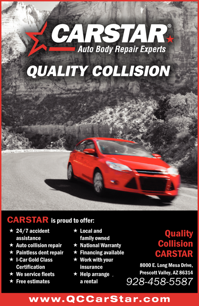 Carstar Quality Collision Prescott Valley, AZ Action Local AZ