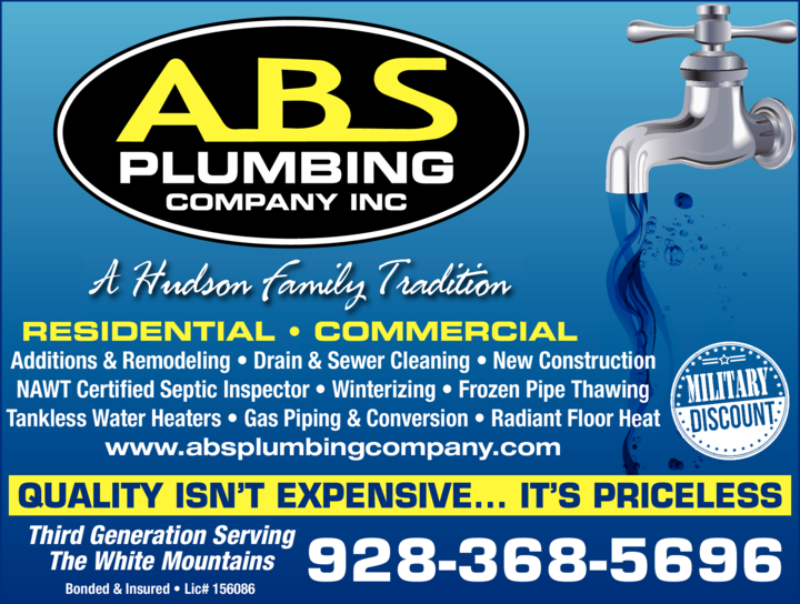 ABS Plumbing Company Lakeside, AZ Action Local AZ