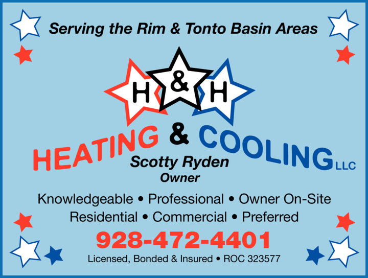 H & H Heating & Cooling LLC Payson, AZ Action Local AZ