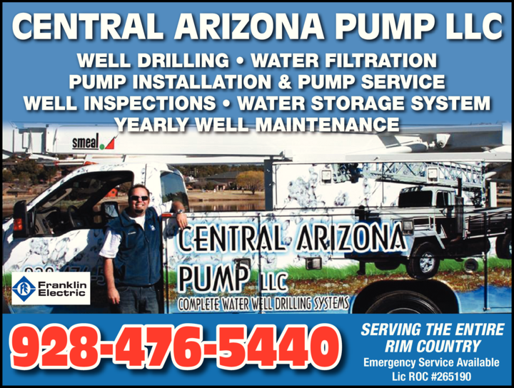 Central Arizona Pump LLC Payson, AZ Action Local AZ